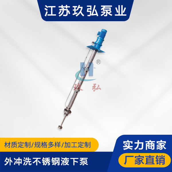 LY長軸外衝洗不鏽鋼(gāng)液下泵(bèng)(圖1) LY長軸外(wài)衝洗不鏽鋼液下泵(圖(tú)1)