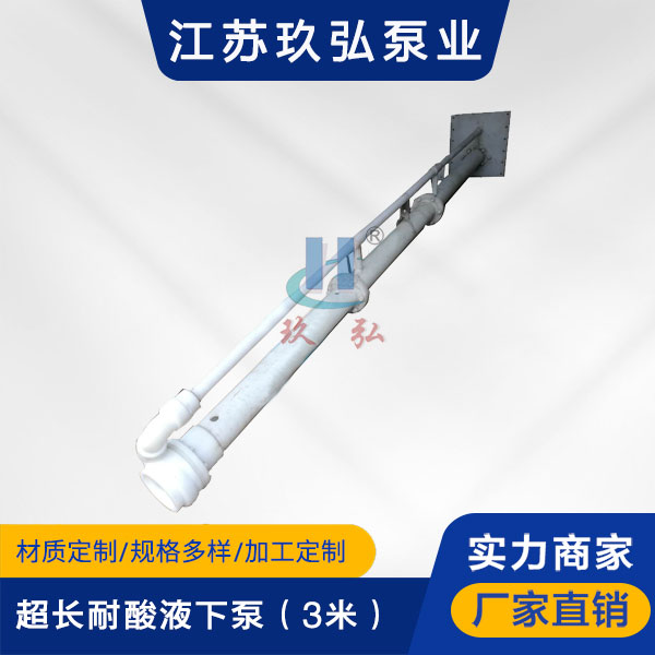 HYF超長耐酸液下(xià)泵(3米)(圖1) HYF超長耐酸液下泵(3米)(圖1)