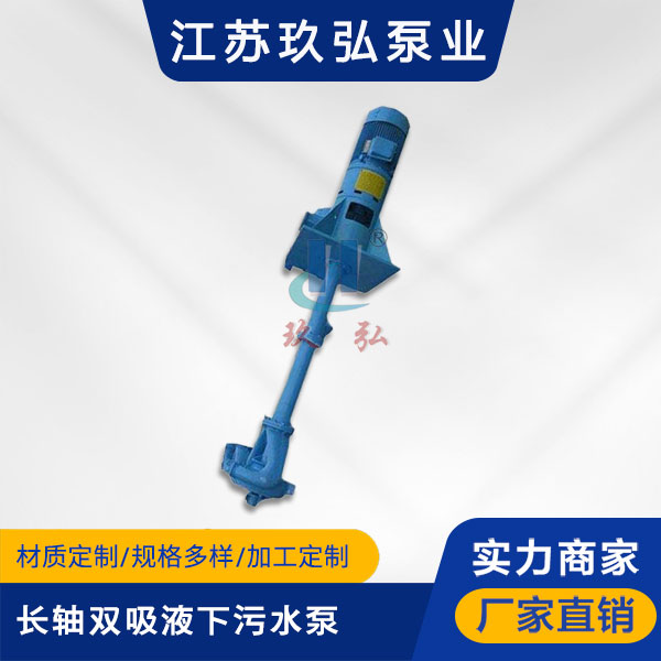 HYW長軸雙吸液下汙(wū)水泵(圖1) HYW長軸雙吸液下汙水泵(圖1)