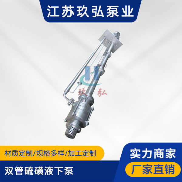 DLY雙管硫磺液下泵(圖1) DLY雙管硫磺液下(xià)泵(圖1)