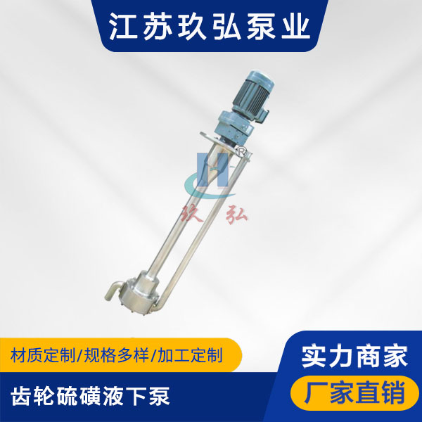 ATY齒輪硫磺液下泵【液硫泵】(圖1) ATY齒輪硫磺(huáng)液下泵【液硫泵】(圖1)