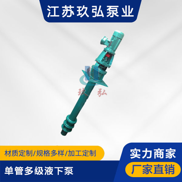 DLY-II單管多級液(yè)下泵(圖1) DLY-II單管(guǎn)多級液下泵(圖1)