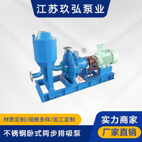 TBFB不鏽鋼（gāng）臥式同步排吸泵(圖（tú）1)