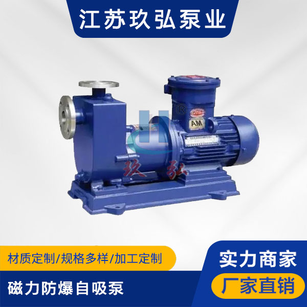 ZCQ磁力(lì)防爆自吸(xī)泵(圖1) ZCQ磁力防爆自(zì)吸泵(bèng)(圖1)