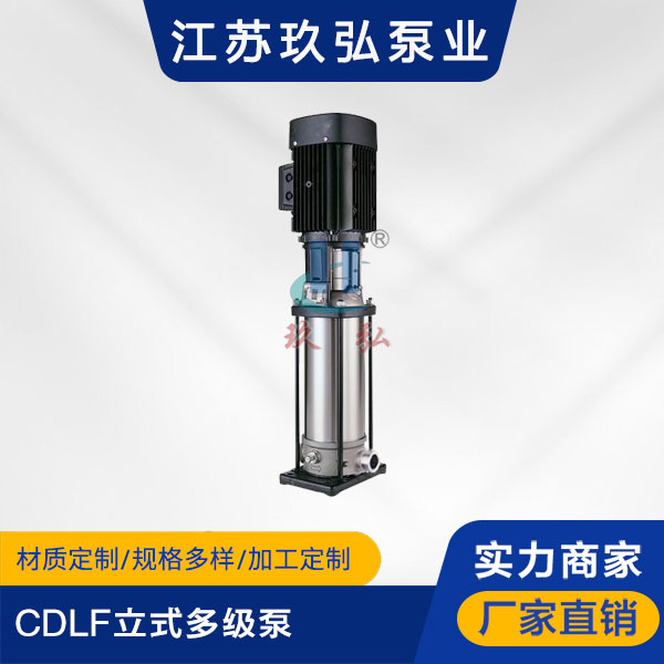CDLF立式多(duō)級泵(圖(tú)1) CDLF立式多級泵(圖1)
