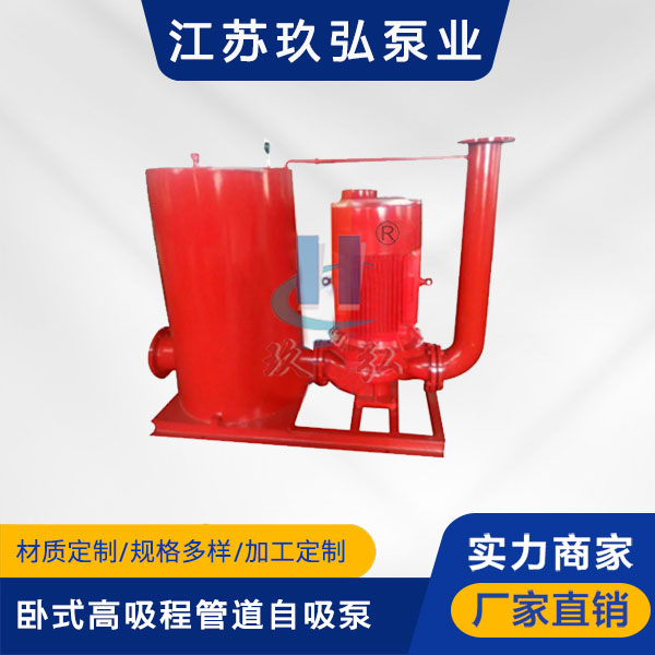 TGFB臥式高吸程管道自吸泵(圖1)