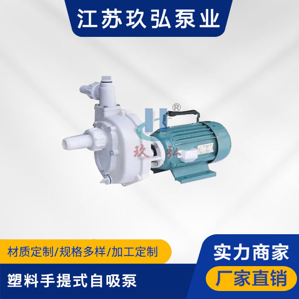 103塑料自吸泵-手提式自吸泵(圖1)