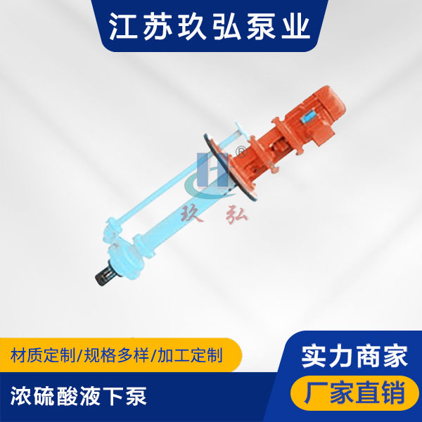 GBY濃硫酸液(yè)下(xià)泵(圖1) GBY濃硫酸液下泵(圖1)