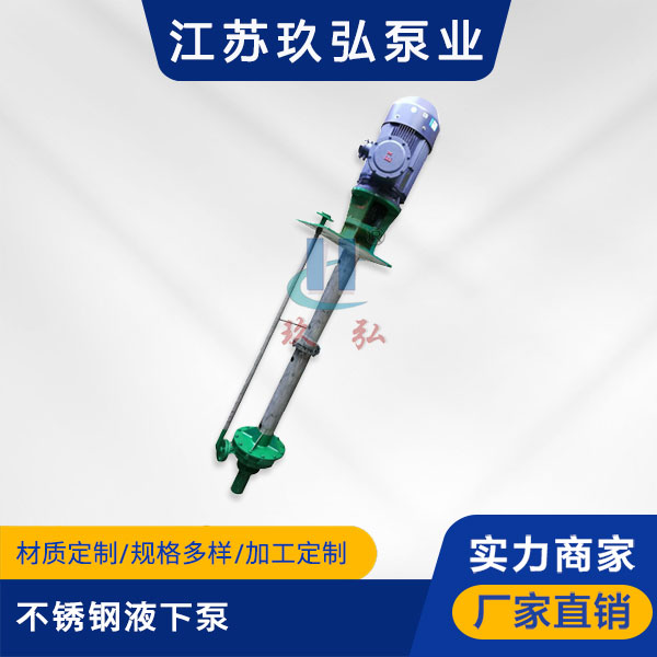 耐腐蝕液下泵可以選的運行方式(圖1)